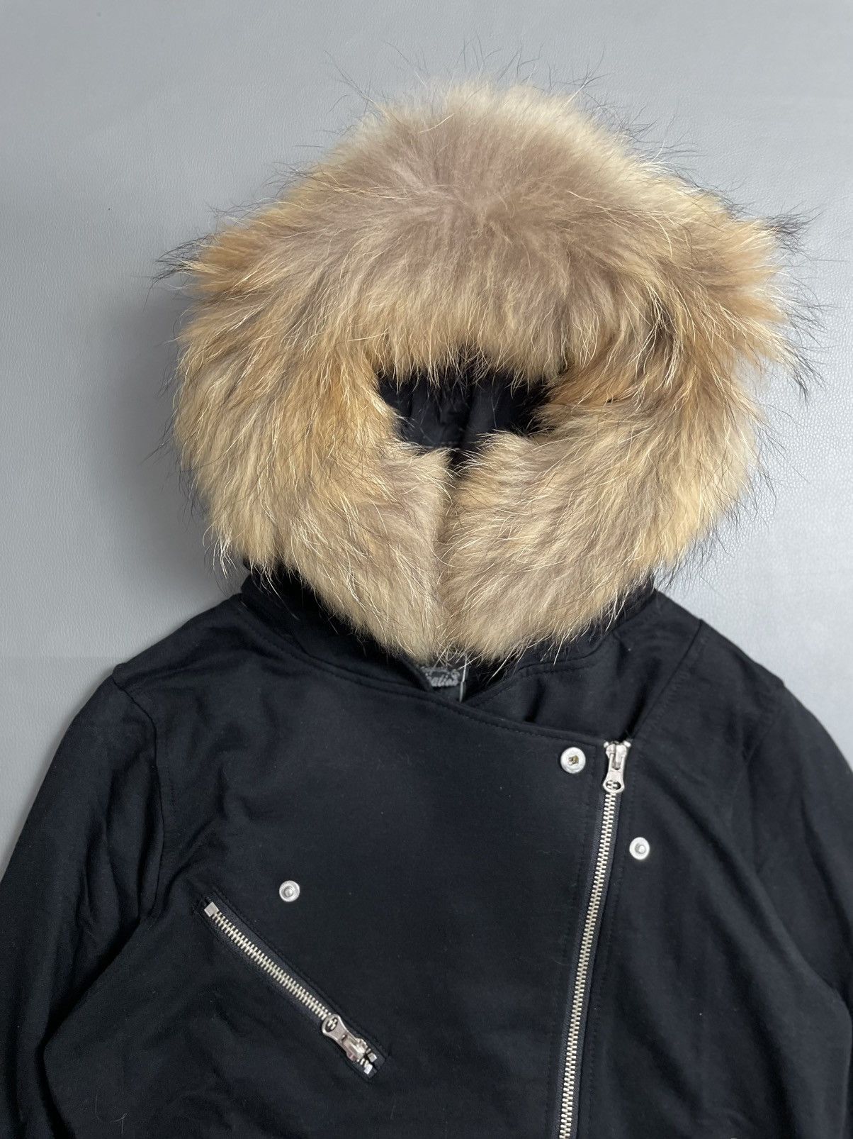 Japanese Brand Imagination Punk Studded Fur Hoodie zip Size US M / EU 48-50 / 2 - 3 Thumbnail