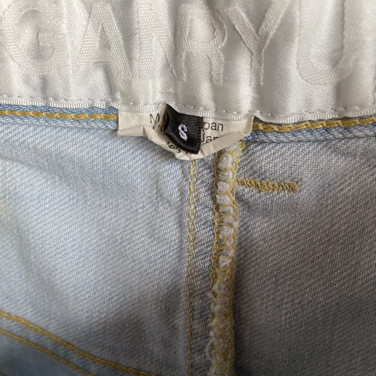 Comme des Garcons × Fumito Ganryu × Ganryu Blue Denim Drop Crotch Size US 30 / EU 46 - 5 Thumbnail