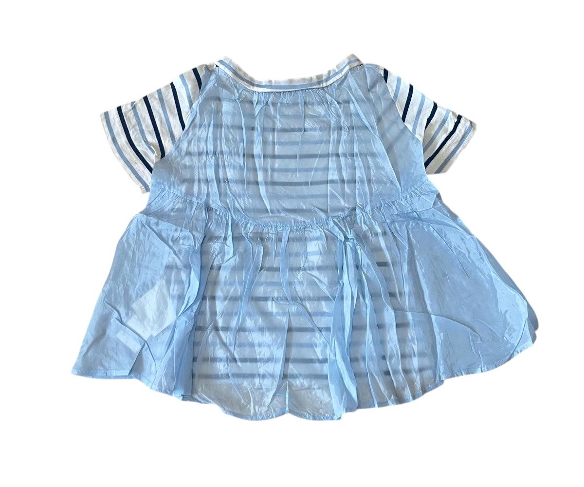 Sacai Vintage sacai hybrid striped dress tee Size S / US 4 / IT 40 - 6 Thumbnail
