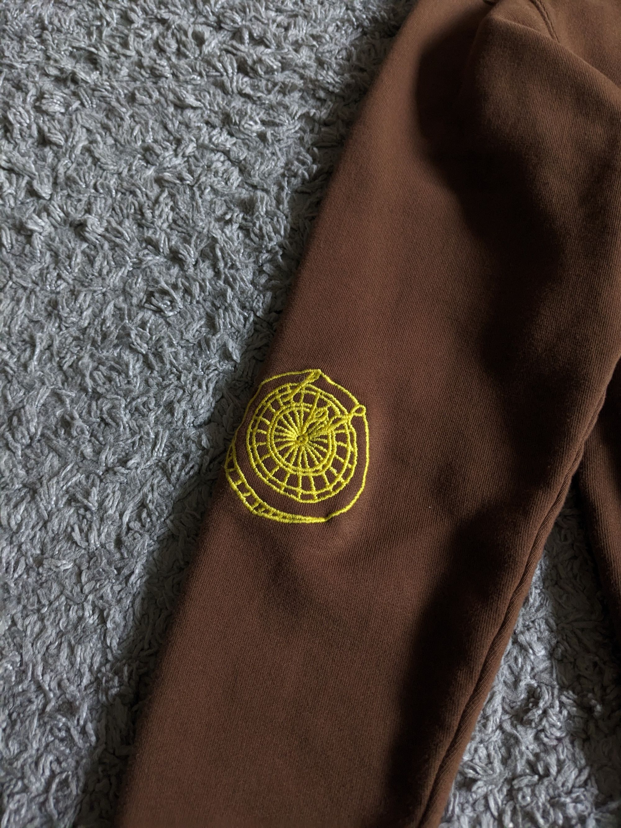 Other Reception Hooded Sweat Fleece Embroidered - chocolate brown Size US S / EU 44-46 / 1 - 14 Thumbnail