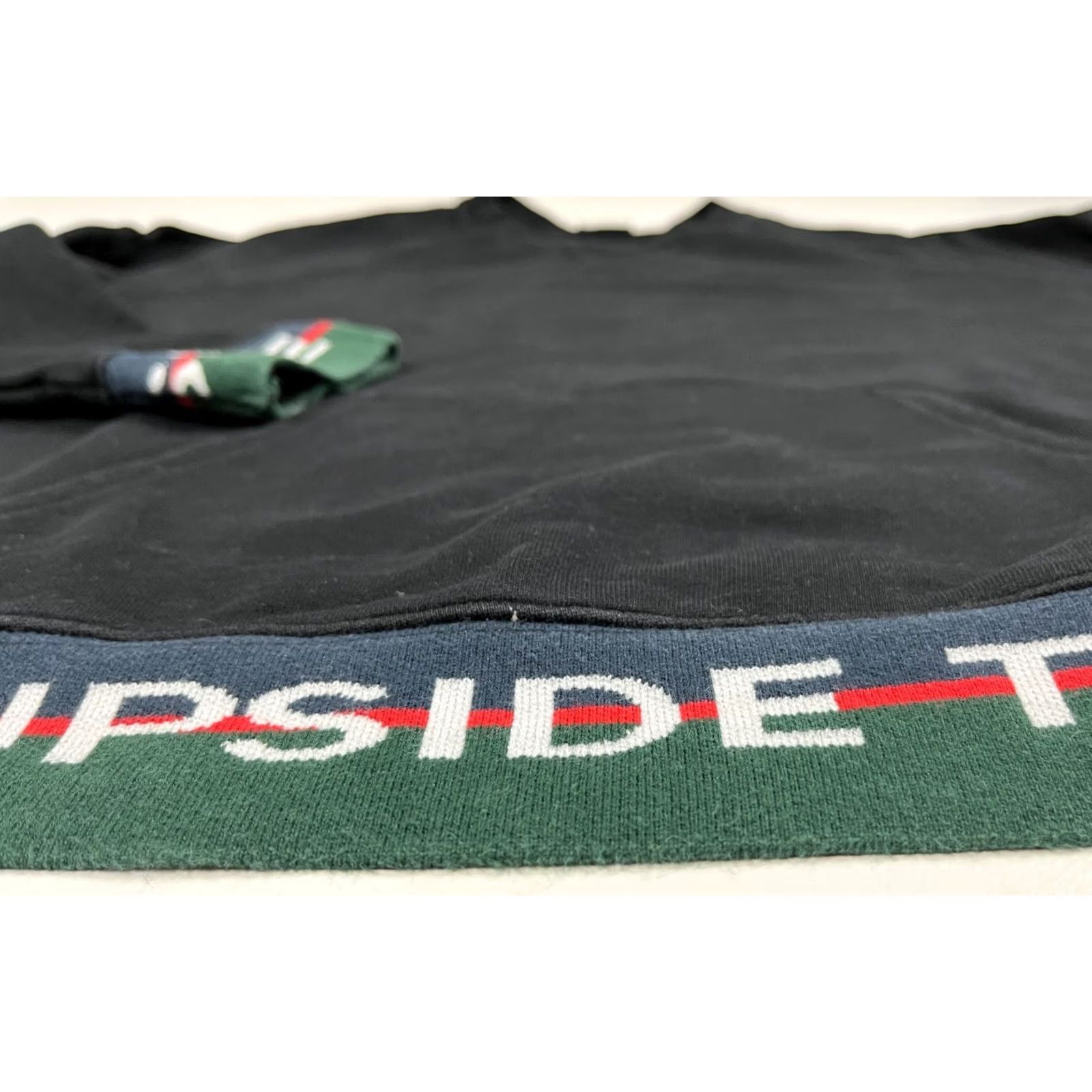 The Upside THE UPSIDE Women's Crewneck Sweatshirt Kangaroo Pocket Sz 6 Black 100% Cotton Activewear Sweatshirt Womens Kangaroo Pouch City 90s Size M / US 6-8 / IT 42-44 - 7 Thumbnail