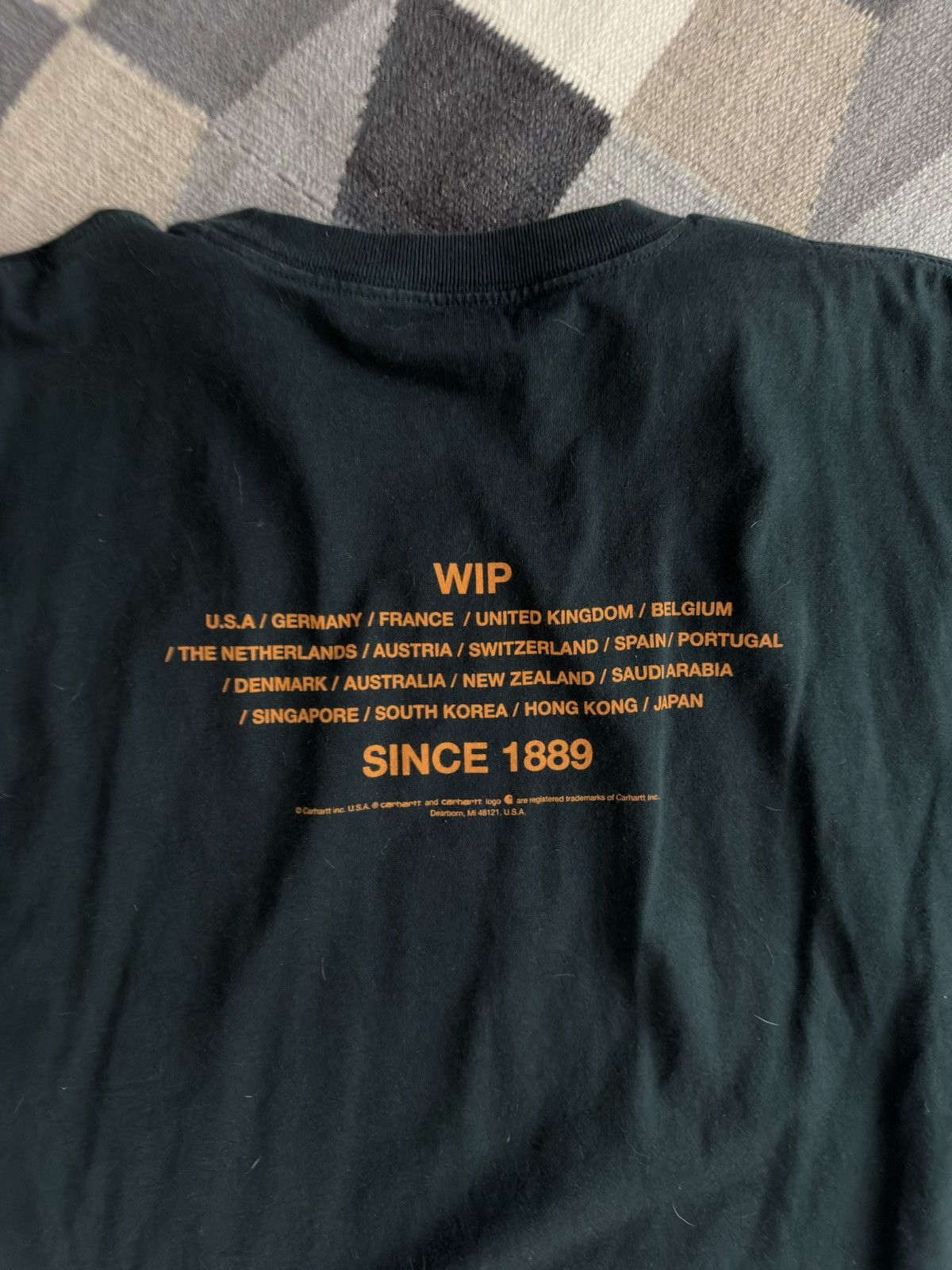 Carhartt Wip Carhartt WIP / World graphic Size US XXL / EU 58 / 5 - 2 Thumbnail