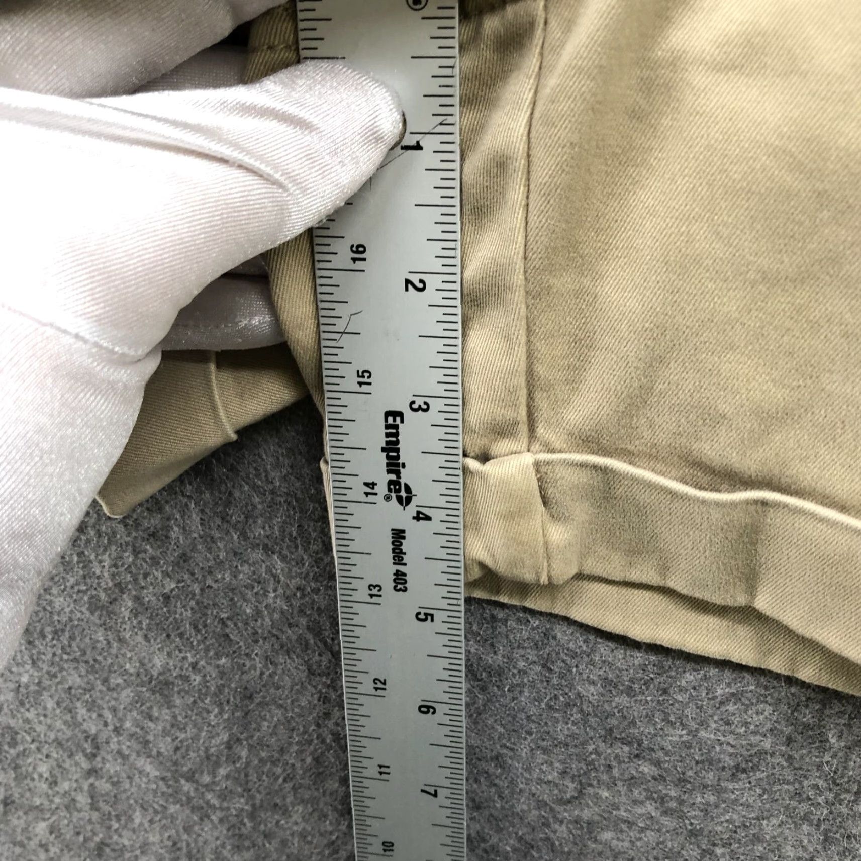 Banana Republic VINTAGE Banana Republic Women's Chino Shorts Size 0 Stretch Khaki Beige Spring Summer Size 25" / US 0 / IT 36 - 6 Thumbnail