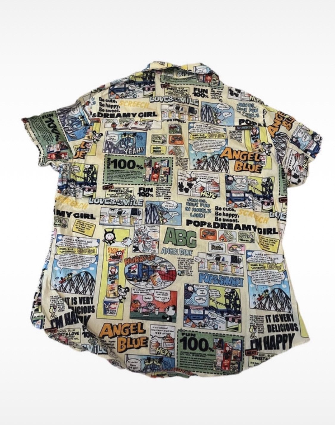 Angel Blue Angel Blue Manga Short-Sleeve Shirt Size ONE SIZE - 2 Thumbnail