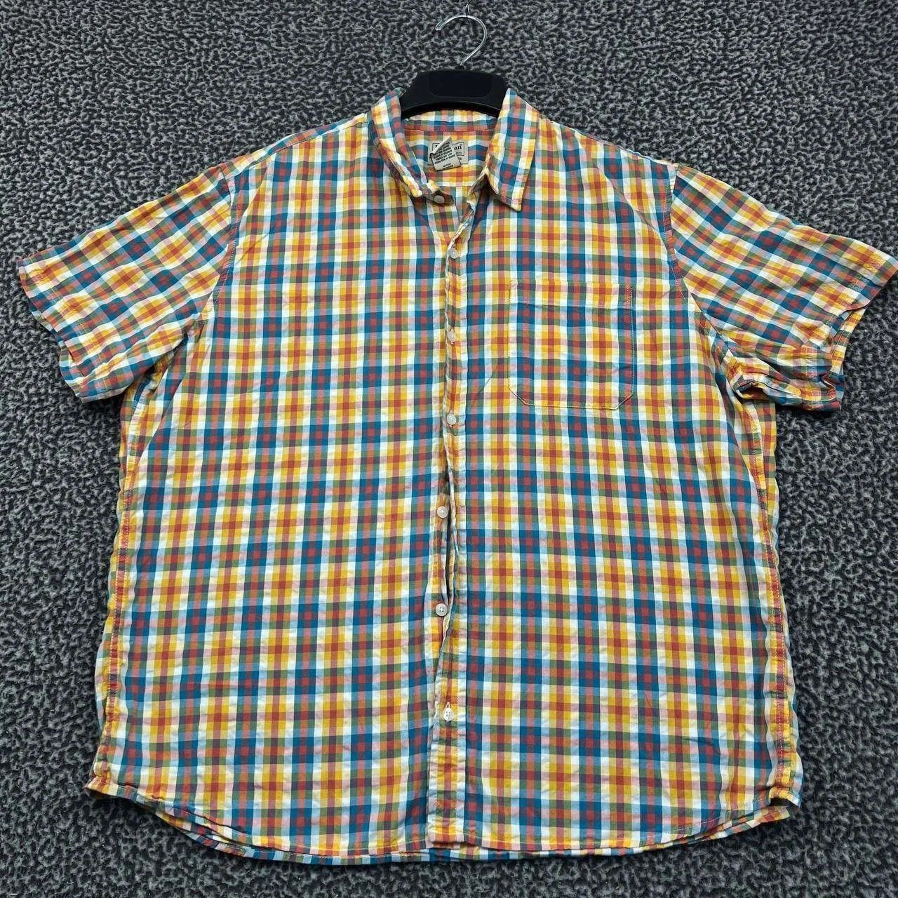 L.L. Bean L.L. Bean Button Up Shirt Men Flannel Plaid Cotton XL Size US XL / EU 56 / 4 - 1 Thumbnail