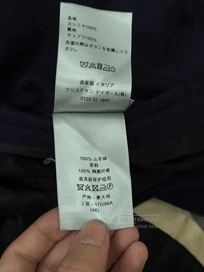 Dior Dior Double-breasted cashmere coat Size US S / EU 44-46 / 1 - 8 Thumbnail