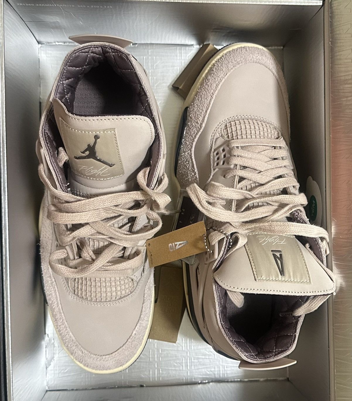 A Ma Maniere × Jordan Brand Wmns Jordan 4 a ma maniere Size US 11.5 / IT 41.5 - 2 Thumbnail