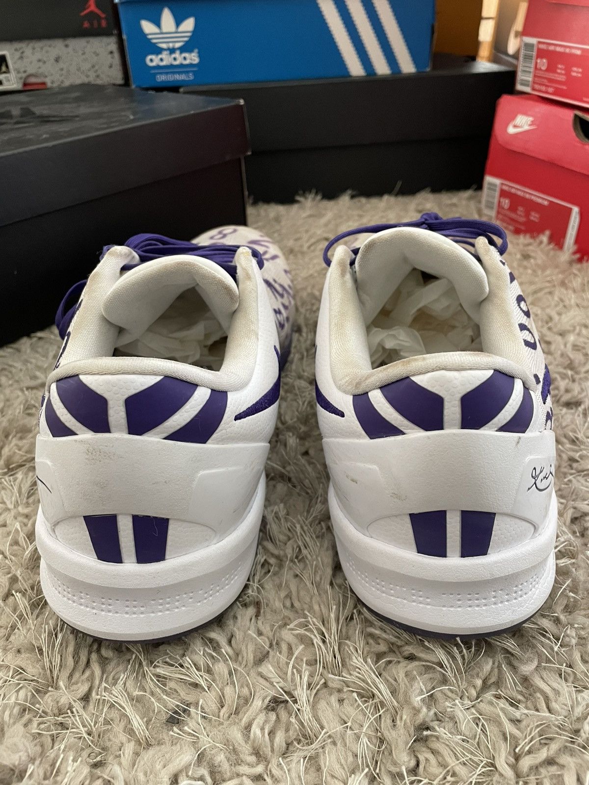 Nike Nike Kobe 8 Protro Court Purple Size US 12.5 / EU 45-46 - 6 Thumbnail