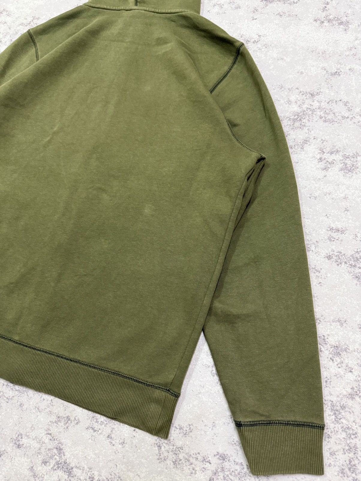 Under Armour Under Armour Olive Green Zip Up Sweater Hoodie Size US M / EU 48-50 / 2 - 16 Thumbnail