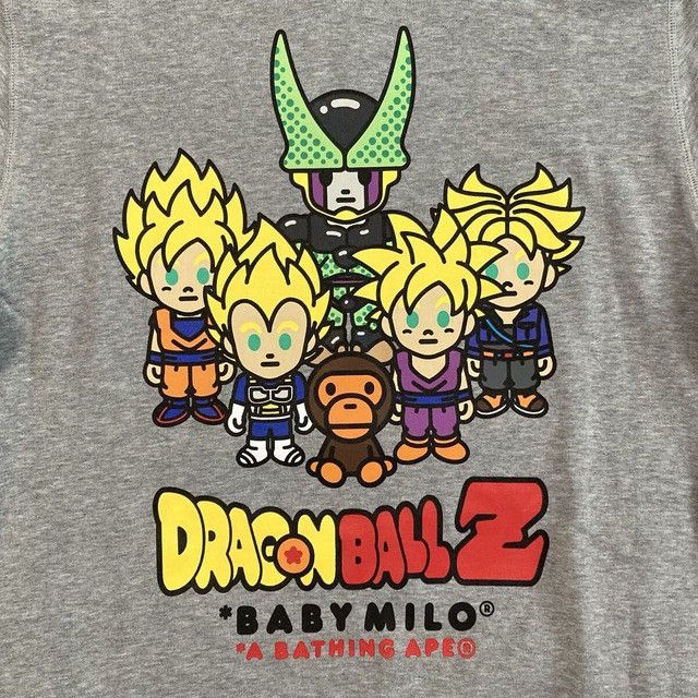 Bape BAPE × Dragon Ball Z Pullover Hoodie a bathing ape Size US M / EU 48-50 / 2 - 2 Thumbnail