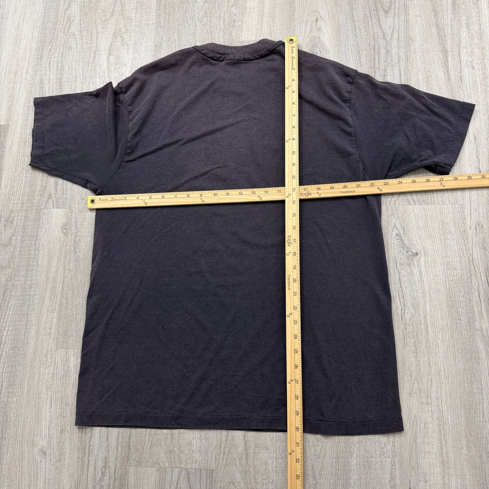 Vintage Vintage MLS Classic Shirt Men's Extra Large Black Faded 80s Size US XL / EU 56 / 4 - 8 Thumbnail