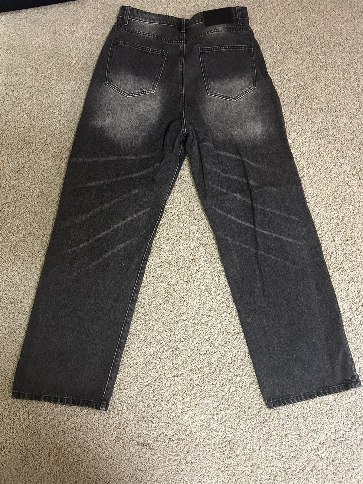 basketcase gallery LAX baggy denim (whisker) Size US 32 / EU 48 - 2 Thumbnail