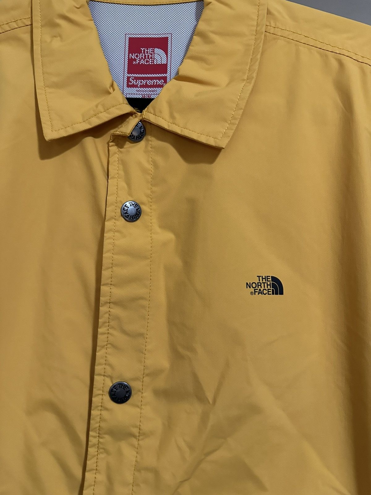 Supreme × The North Face Supreme TNF Packable Coaches Jacket - Yellow, Medium Size US M / EU 48-50 / 2 - 3 Thumbnail