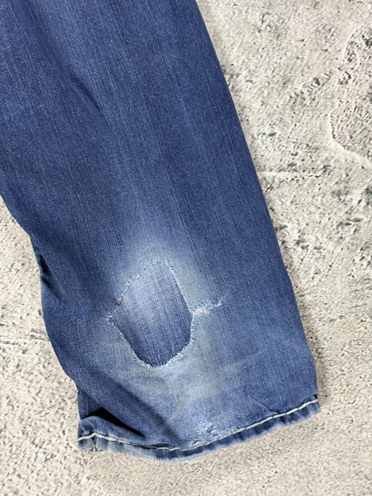 True Religion True Religion jeans vintage straight denim Mega T stitching Size US 38 / EU 54 - 3 Thumbnail