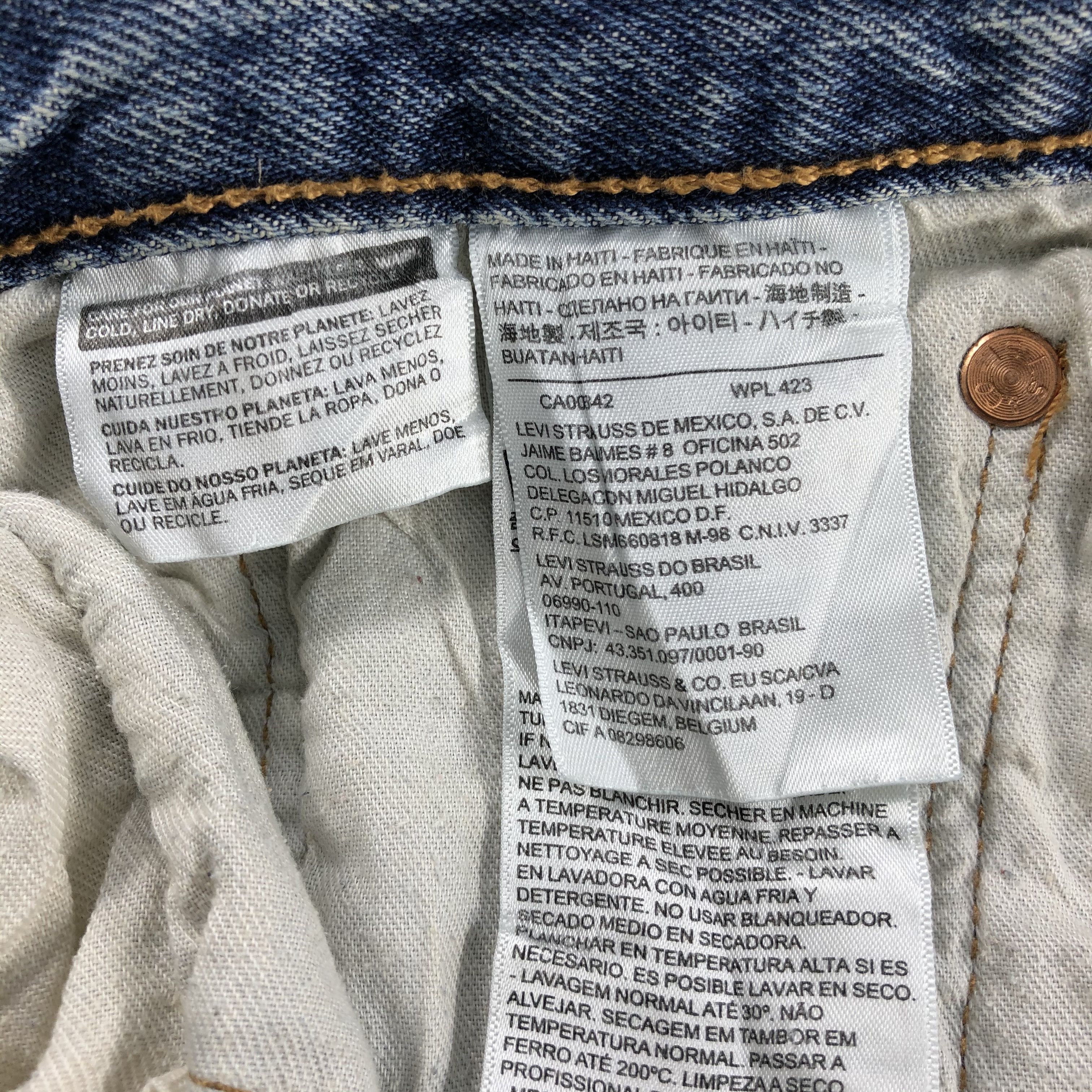 Levi's Vintage Levis 501 Earth Tone Jeans-J2135 Size US 31 - 11 Thumbnail
