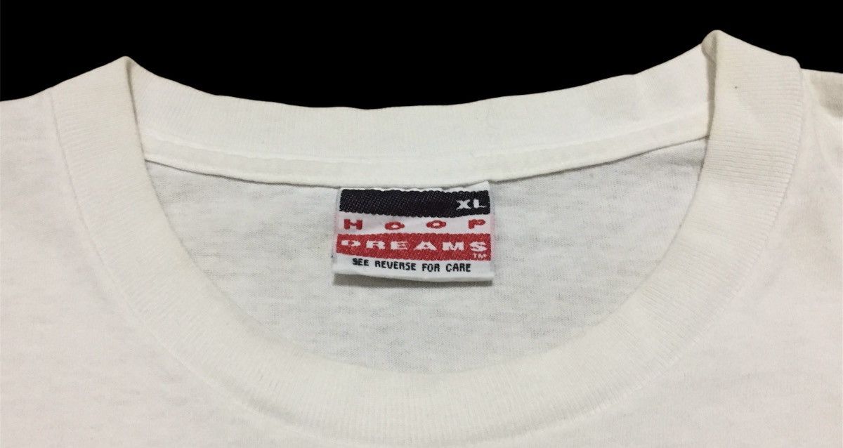 Vintage ‘RARE’ Vintage Hoop Dreams 1995 Documentary Movie Promo Tee Size US XL / EU 56 / 4 - 9 Thumbnail