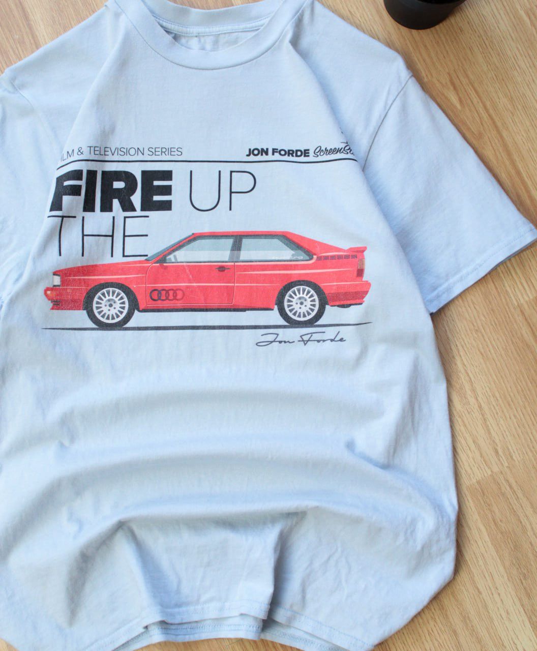Vintage 🔥 Audi Quattro Vintage Rally Racing T Shirt Sport F1 Germany Size US M / EU 48-50 / 2 - 2 Thumbnail