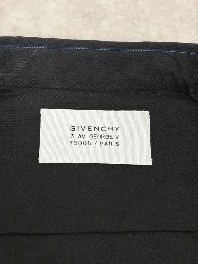 Givenchy SS2016 Givenchy Navy Seams Premium Shirt Size US L / EU 52-54 / 3 - 10 Thumbnail