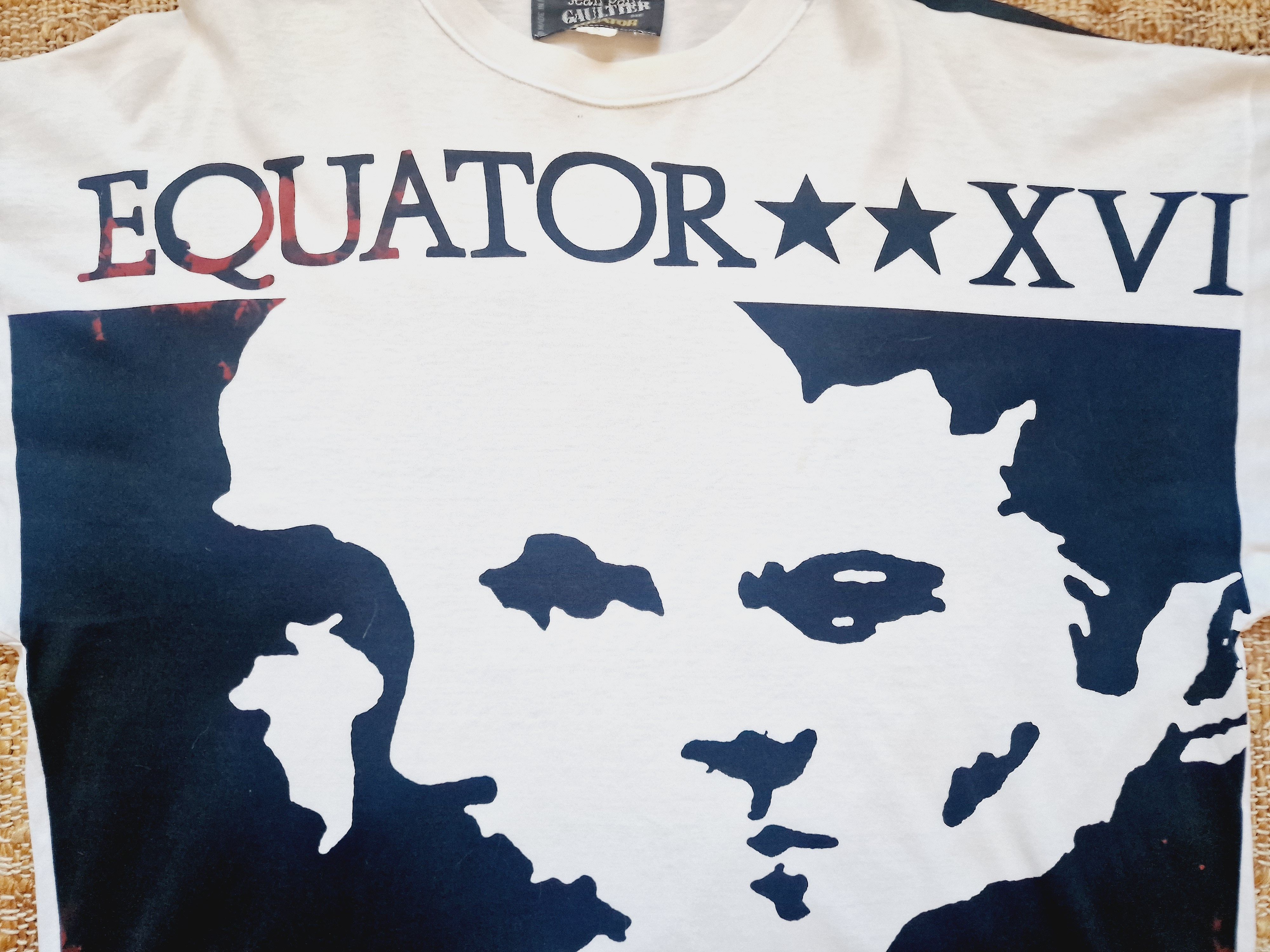 Jean Paul Gaultier Jean Paul Gaultier Psychedelic Optical T-shirt Mesh Tee Top Size US M / EU 48-50 / 2 - 3 Thumbnail