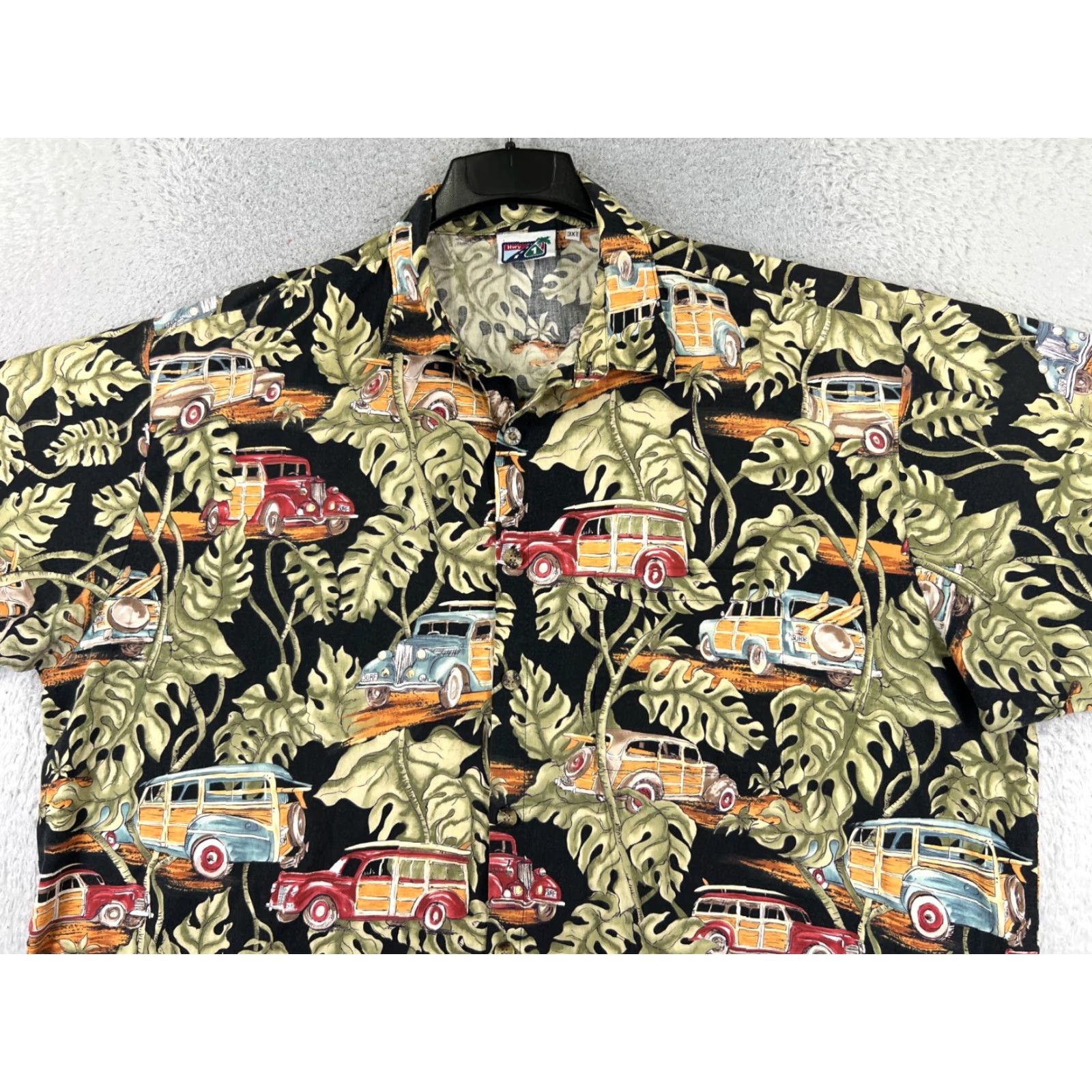 Vintage VINTAGE HWY 1 Shirt Adult 3XL Black HWY 1 Shirt 3XL Black Aloha Cars Flower Hawaiian Vacat ion Resort Mens Size US XXL / EU 58 / 5 - 4 Thumbnail