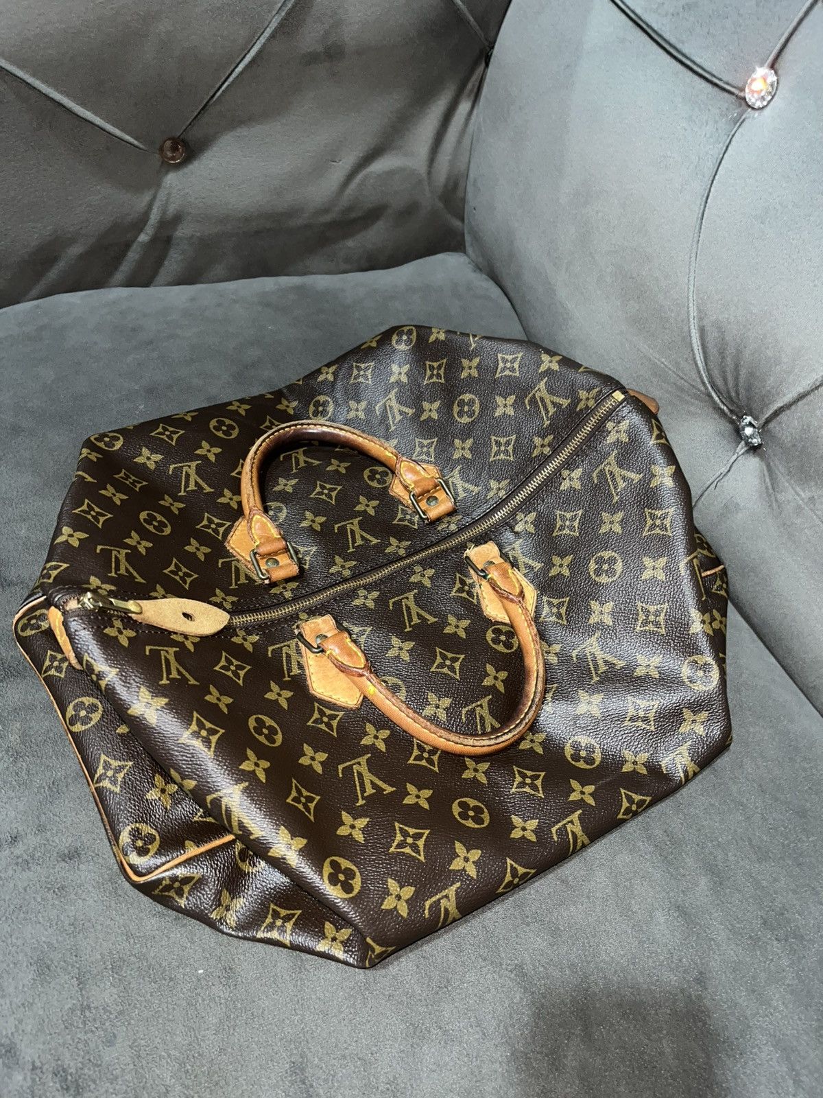 Louis Vuitton Authentic LOUIS VUITTON Monogram Speedy 40 Size ONE SIZE - 20 Thumbnail