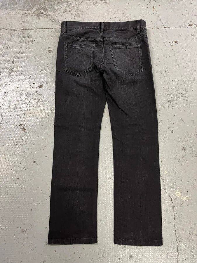 Prada 2000s Prada Black Slim Denim Jeans Size 26" / US 2 / IT 38 - 8 Thumbnail