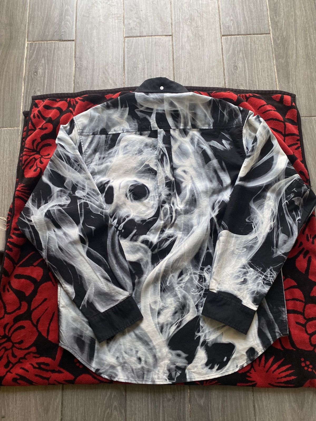 Palace Palace Oxford Shirt Smoked Size Medium Size US M / EU 48-50 / 2 - 2 Thumbnail