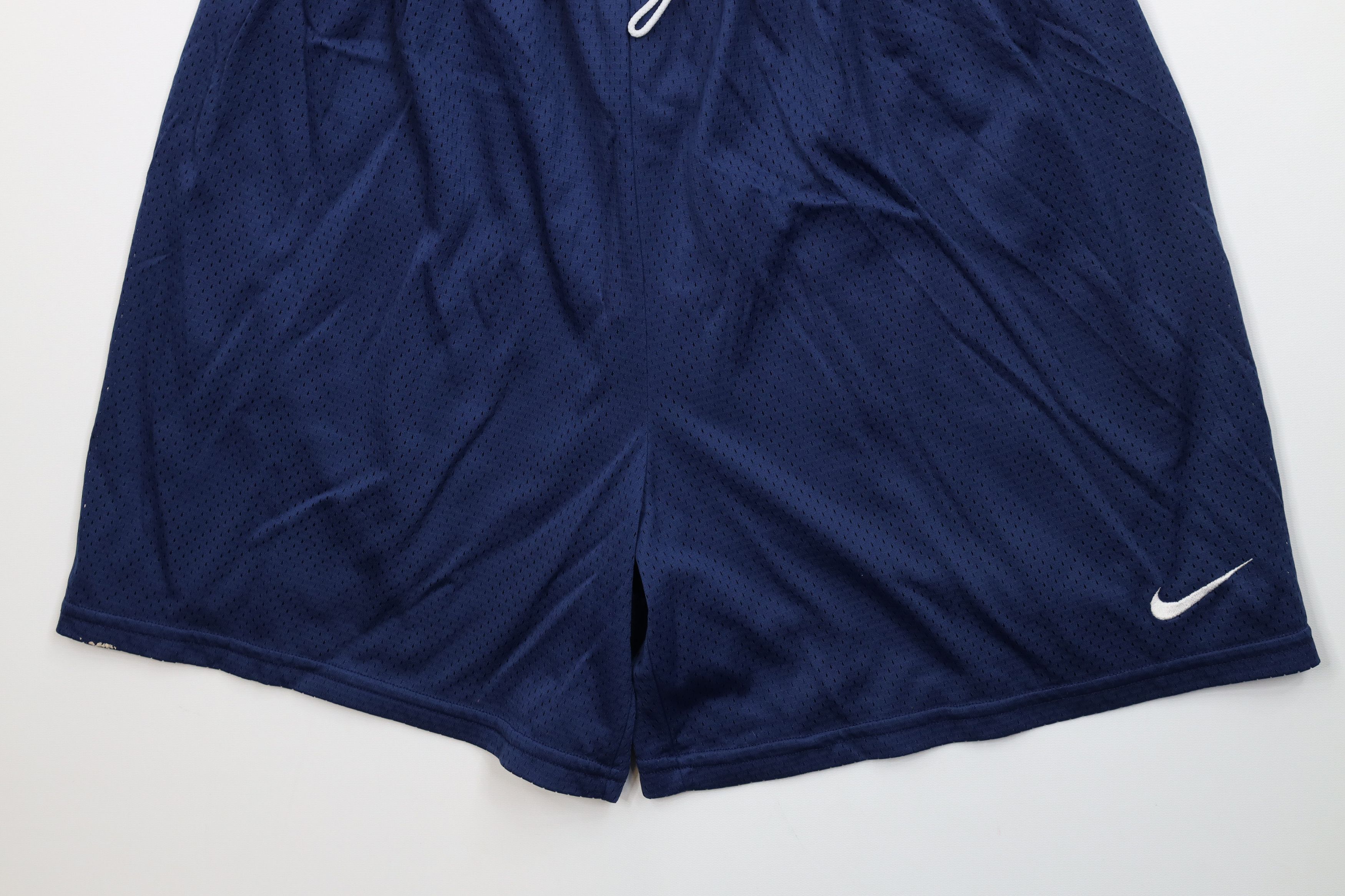 Nike Vintage 90s Nike Mini Swoosh Above Knee Mesh Shorts Nylon Size US 36 / EU 52 - 4 Thumbnail