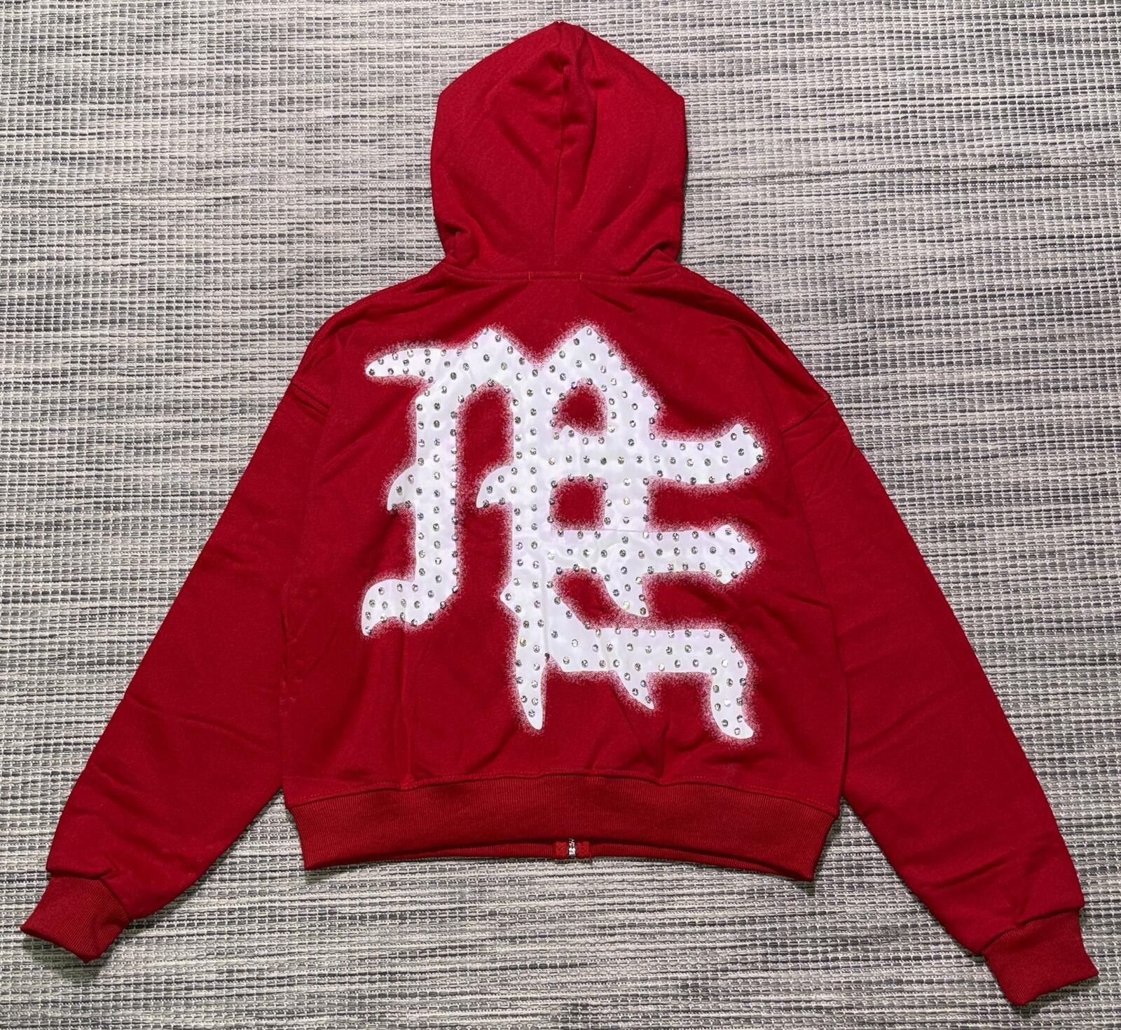 Other Mixed Emotions Red 'END' Rhinestone Zip Size US S / EU 44-46 / 1 - 3 Thumbnail