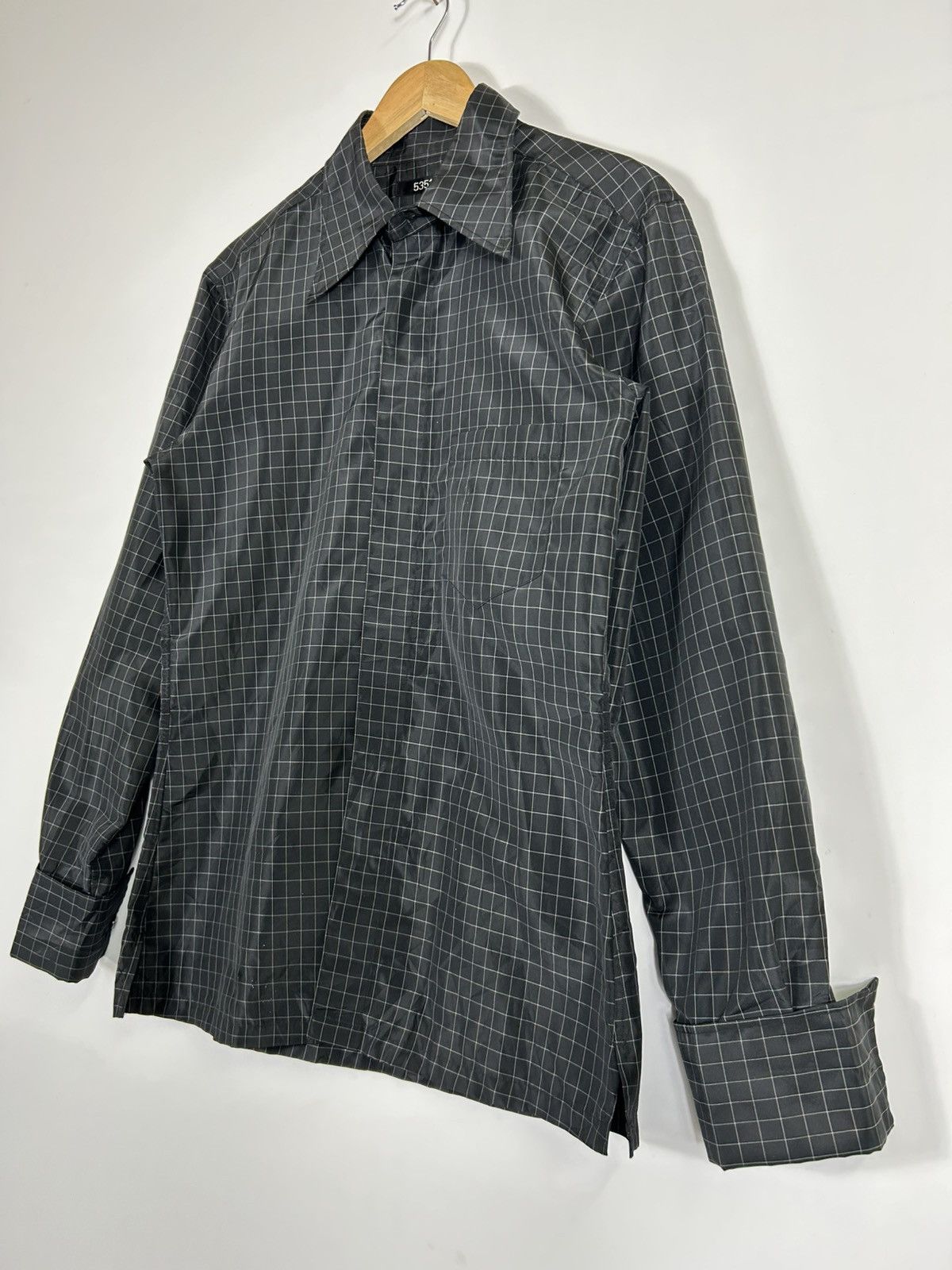 5351 POUR LES HOMMES ⚡️Vintage 5351 Pour Les Hommes Nylon Button Shirt Jacket Size US M / EU 48-50 / 2 - 3 Thumbnail