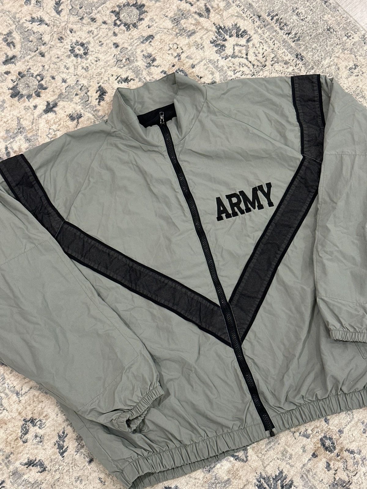 Vintage 90s US ARMY IPFU Jacket “Improved Physical Fitness Uniform” Size US XL / EU 56 / 4 - 5 Thumbnail
