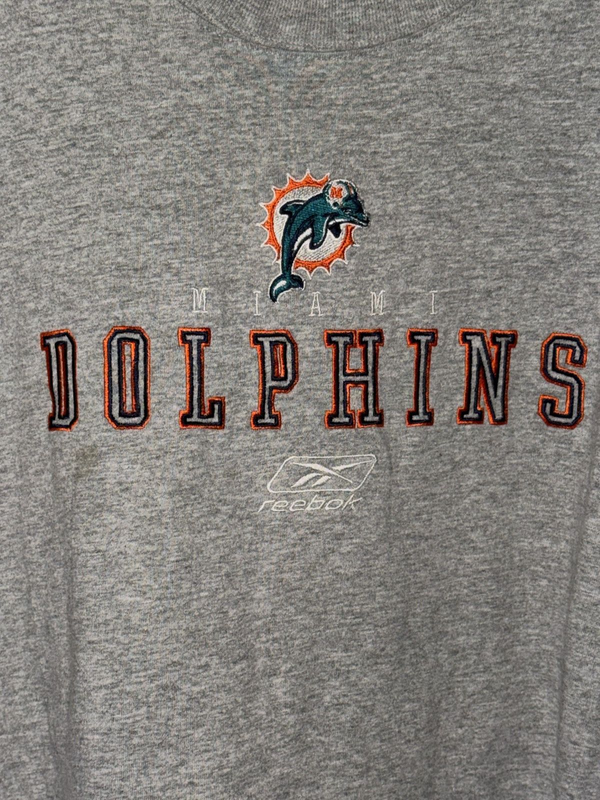 Reebok Reebok NFL Miami Dolphins Football Graphic T Shirt 4XL-5XL. Size US XXL / EU 58 / 5 - 3 Thumbnail