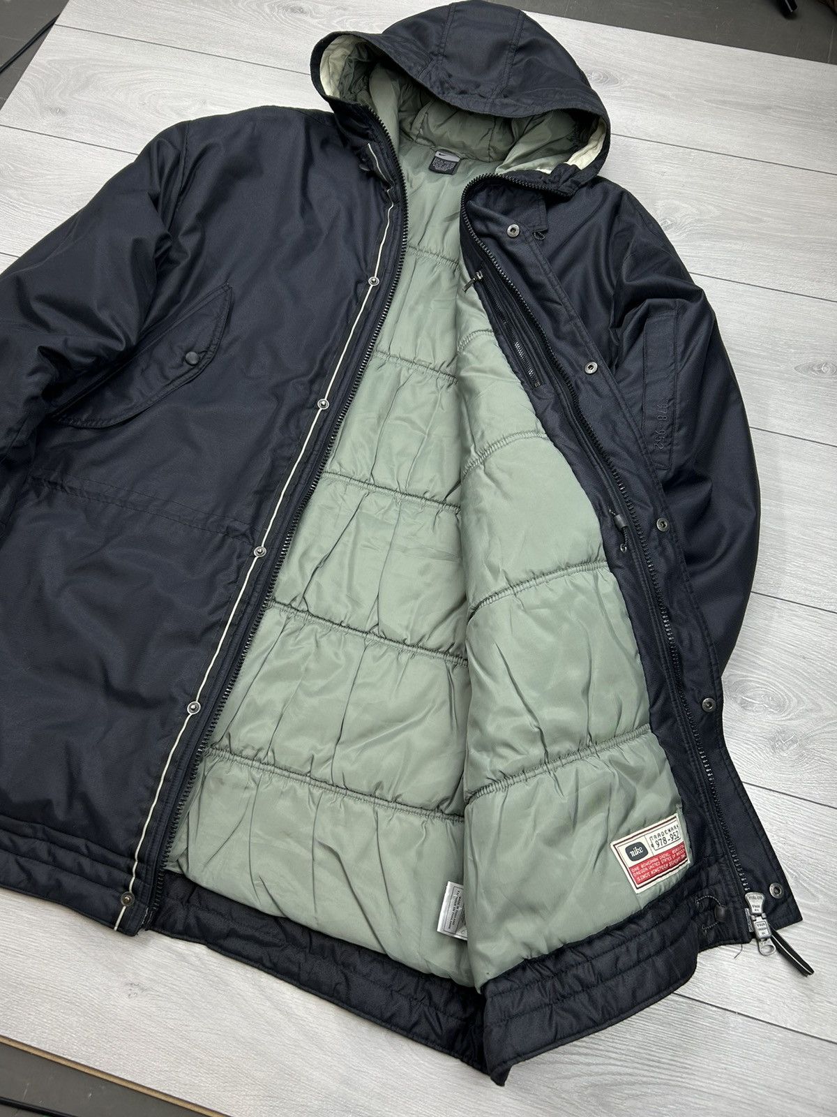 Nike × Vintage Nike Vintage Parka Jacket size XL Size US XL / EU 56 / 4 - 5 Thumbnail