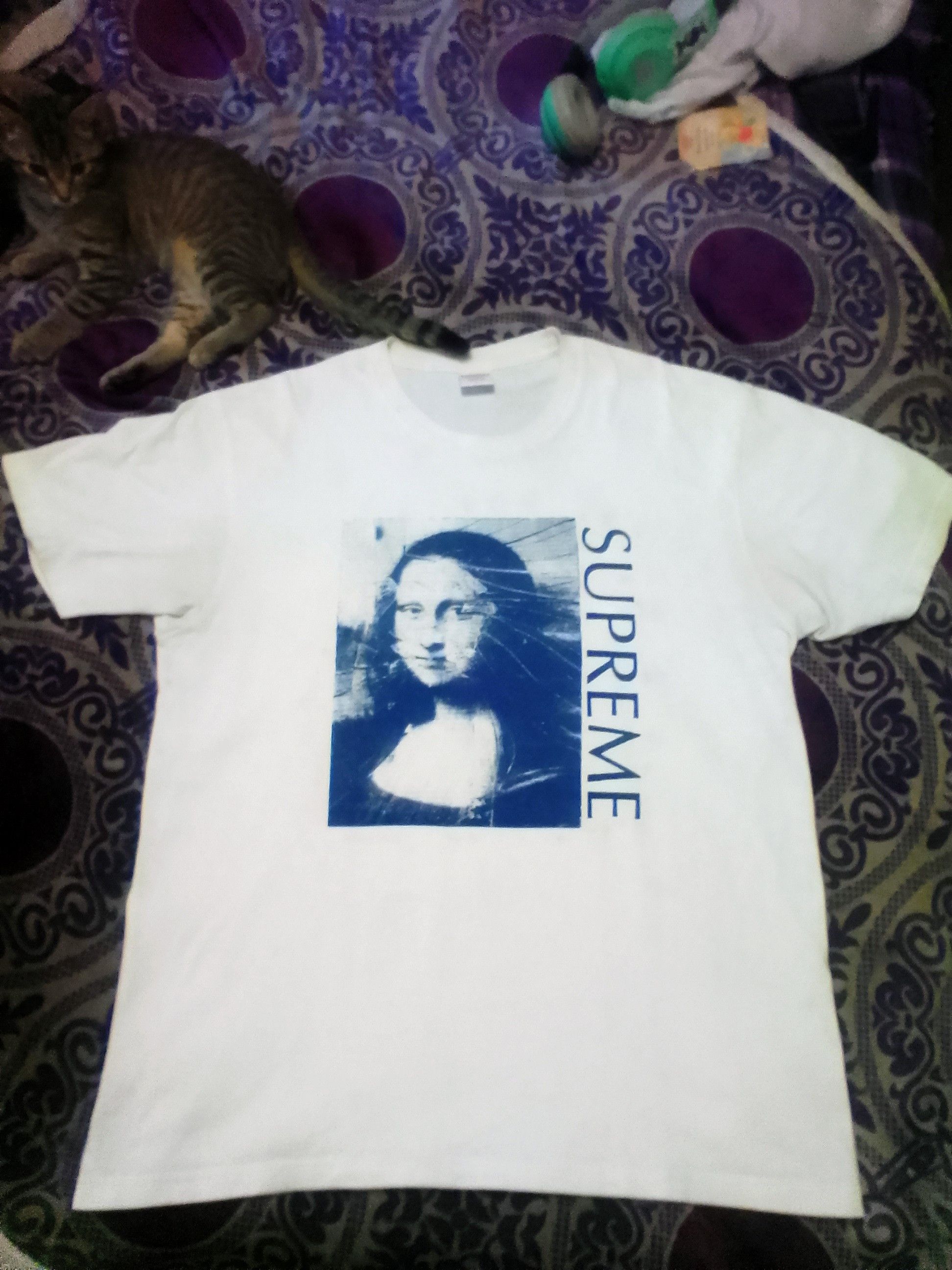 Supreme Supreme Mona Lisa design t-shirt mens size L Size US L / EU 52-54 / 3 - 1 Thumbnail