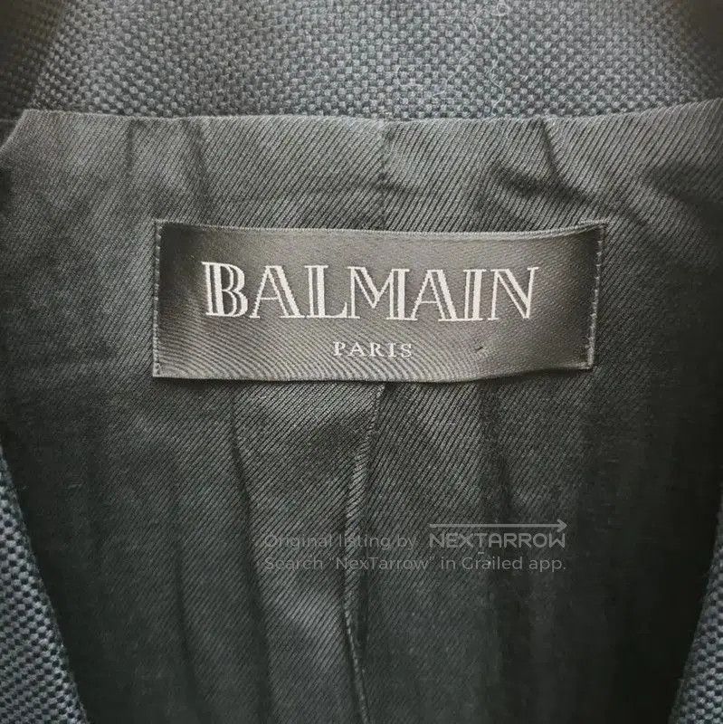 Balmain Balmain Black Cotton Women's Cardigan M . Size M / US 6-8 / IT 42-44 - 2 Thumbnail