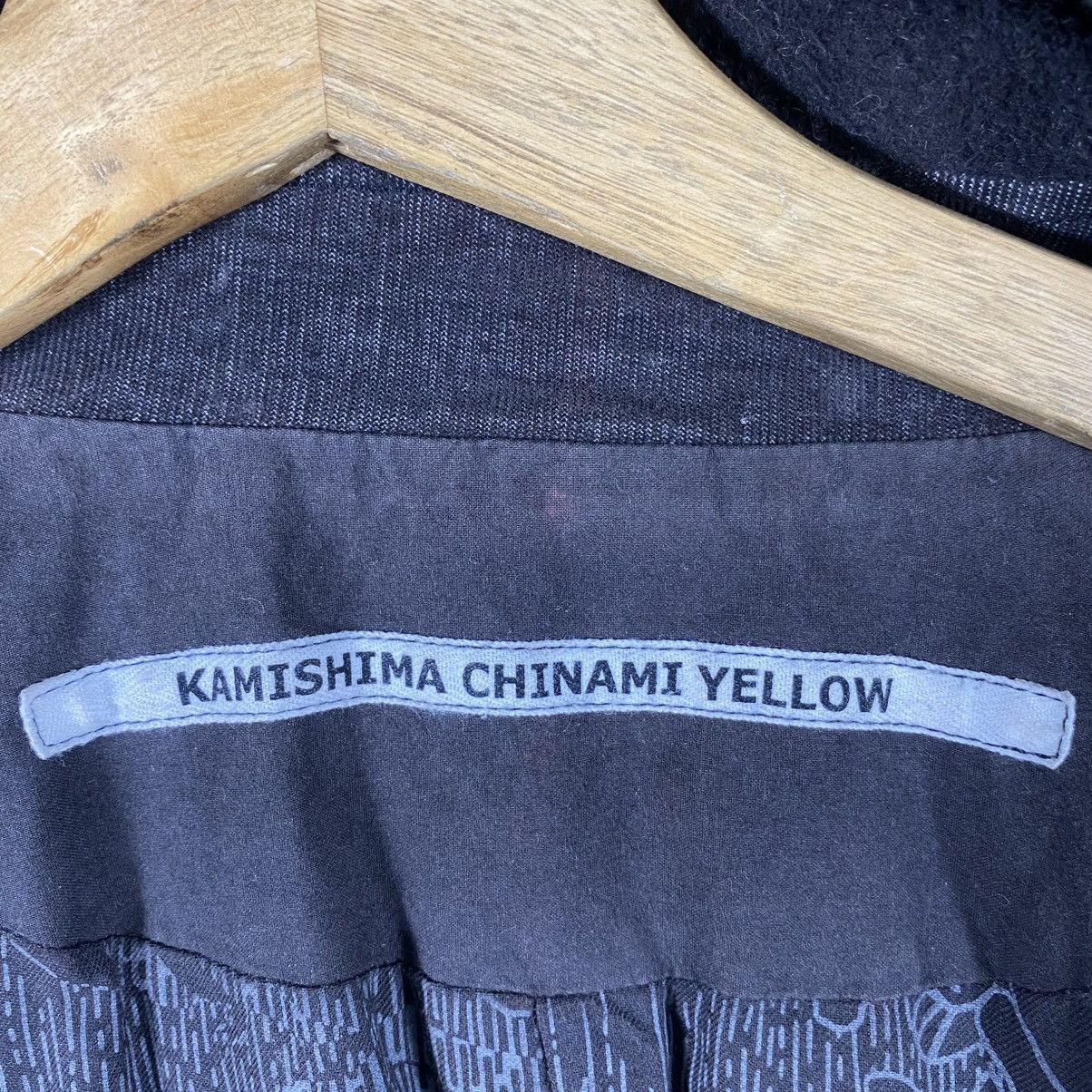 Japanese Brand Kamishima Chinami Yellow Hoodie Button/Zipper Jacket Size 38 Size XS / US 0-2 / IT 36-38 - 9 Thumbnail