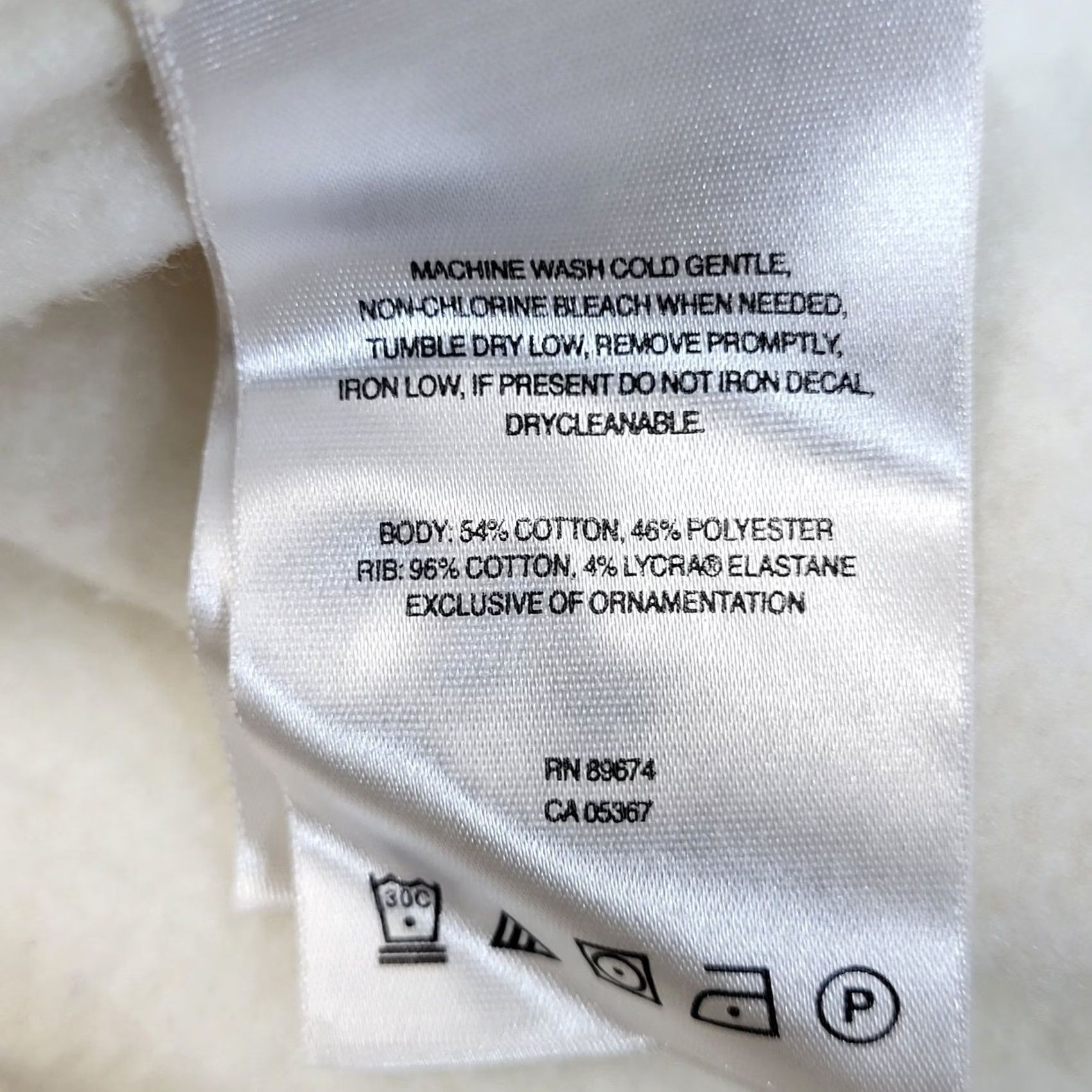 Mountain Hardwear Mountain Hardwear Full Zip Hoodie Womens Large Graphic Cream Size L / US 10 / IT 46 - 7 Thumbnail