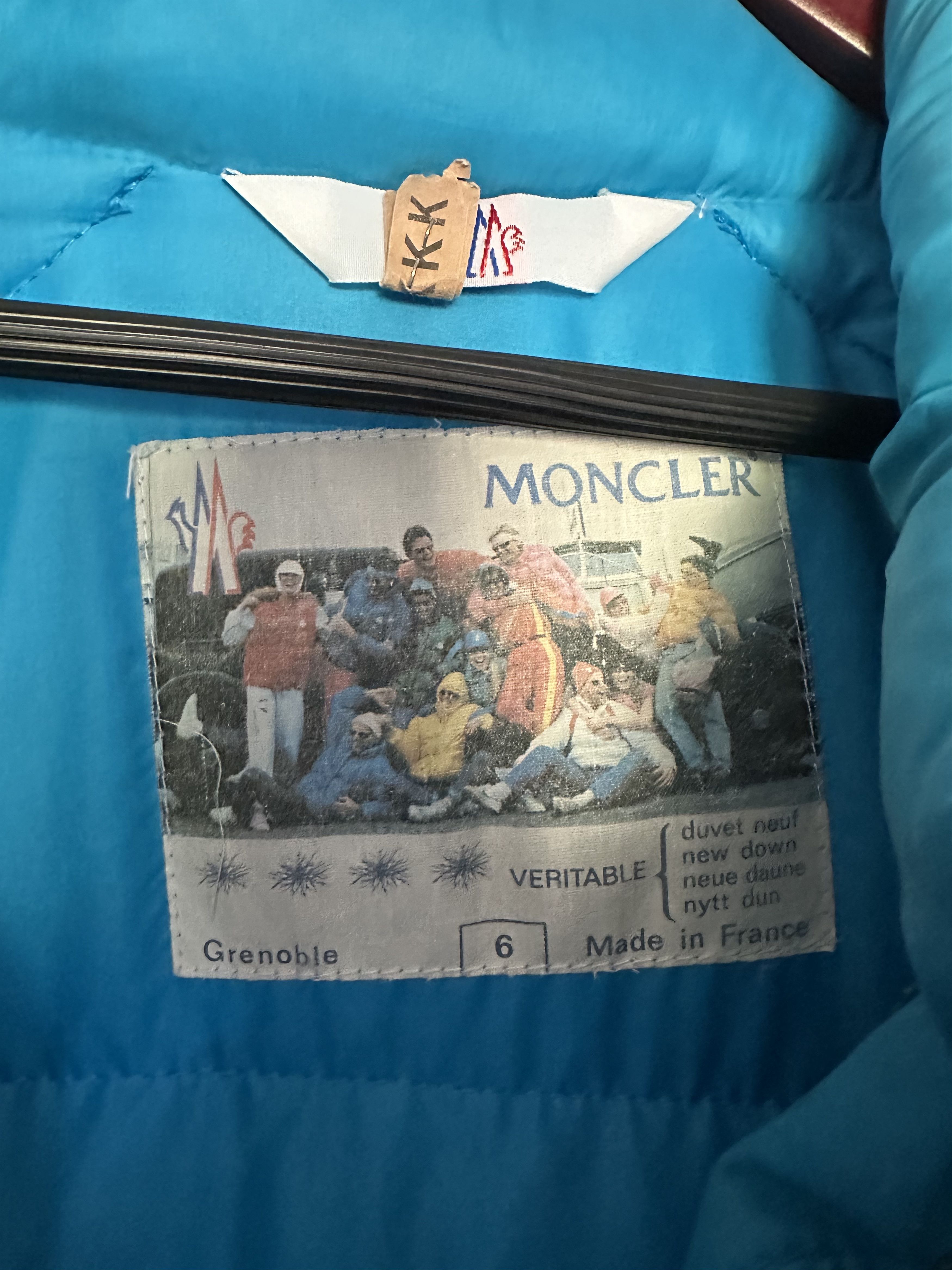Moncler Light blue moncler puffer coat, size 6 Size US XXL / EU 58 / 5 - 3 Thumbnail