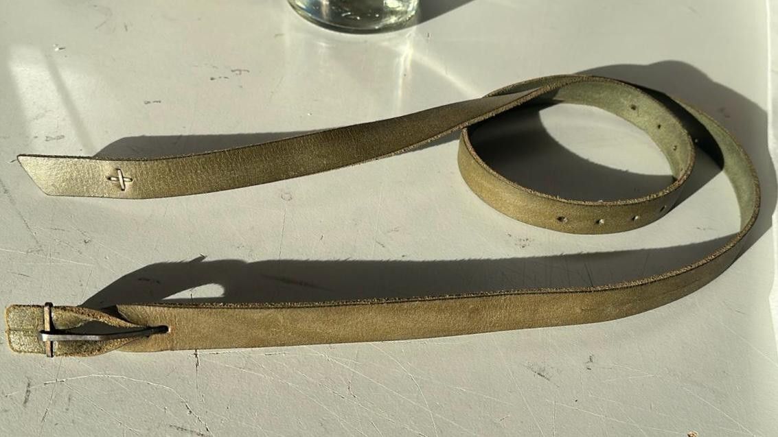 Ma+ Leather Belt by Maurizio Amadei Size ONE SIZE - 1 Thumbnail