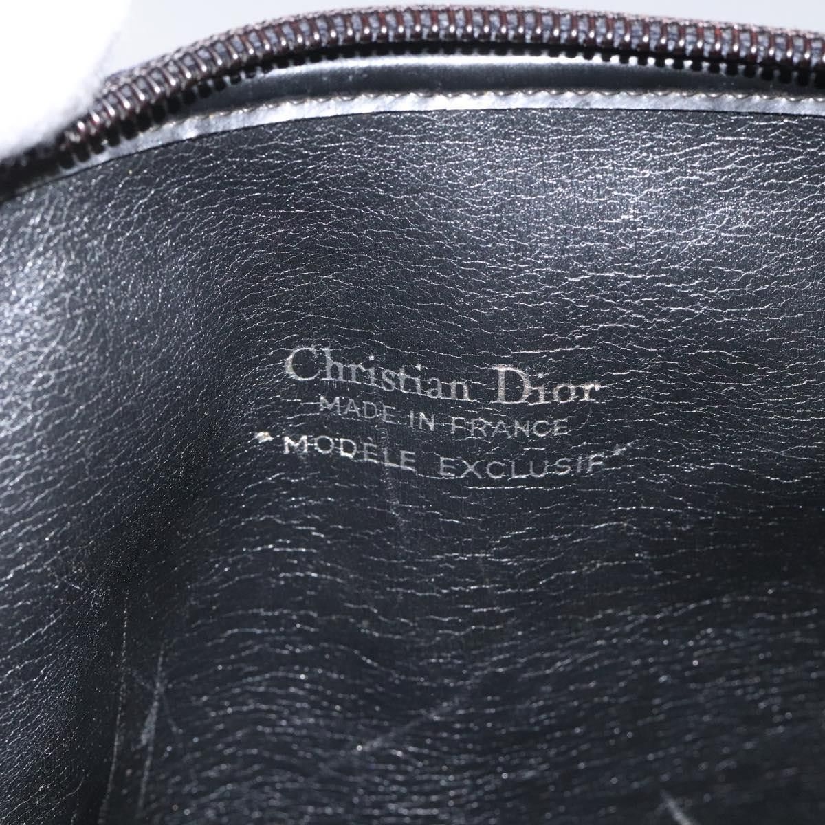 Dior DIOR Trotter Canvas Shoulder Bag Navy Gold Size ONE SIZE - 11 Thumbnail