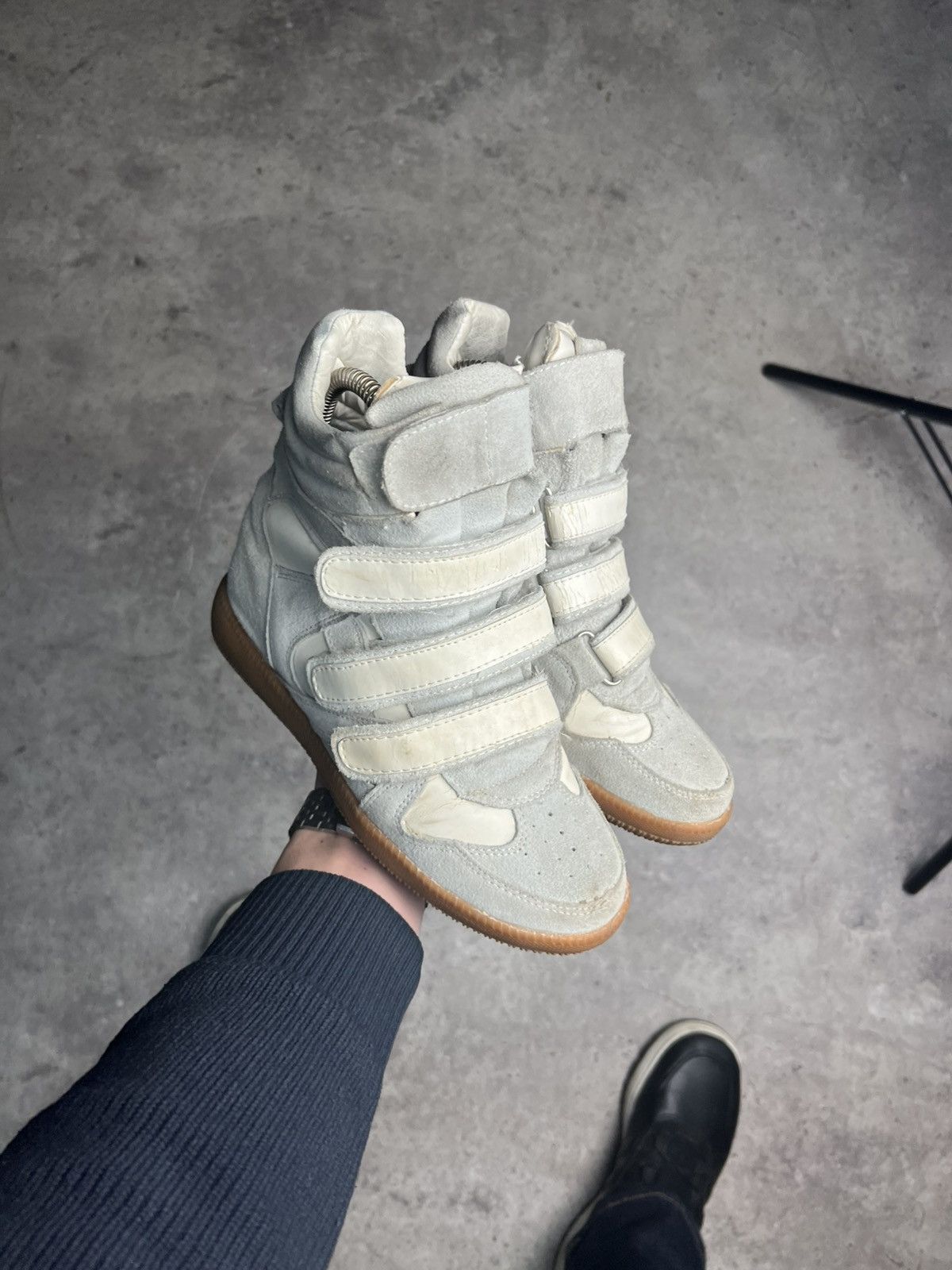Vintage Isabel Marant Style Shoes Vintage Beckett High Platform Size US 6 / IT 36 - 1 Thumbnail