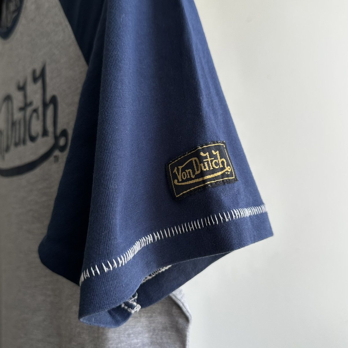 Vintage × Von Dutch VINTAGE Y2K VON DUTCH BIG LOGO TEE Size US L / EU 52-54 / 3 - 4 Thumbnail