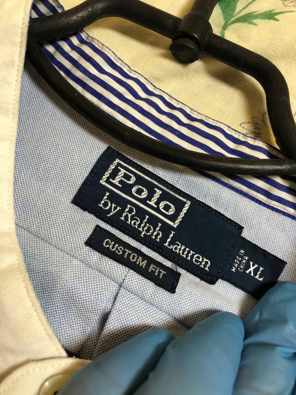 Polo Ralph Lauren NWT Vintage Polo Ralph Lauren Shirt Custom Fit Button-Up Size US XL / EU 56 / 4 - 2 Thumbnail