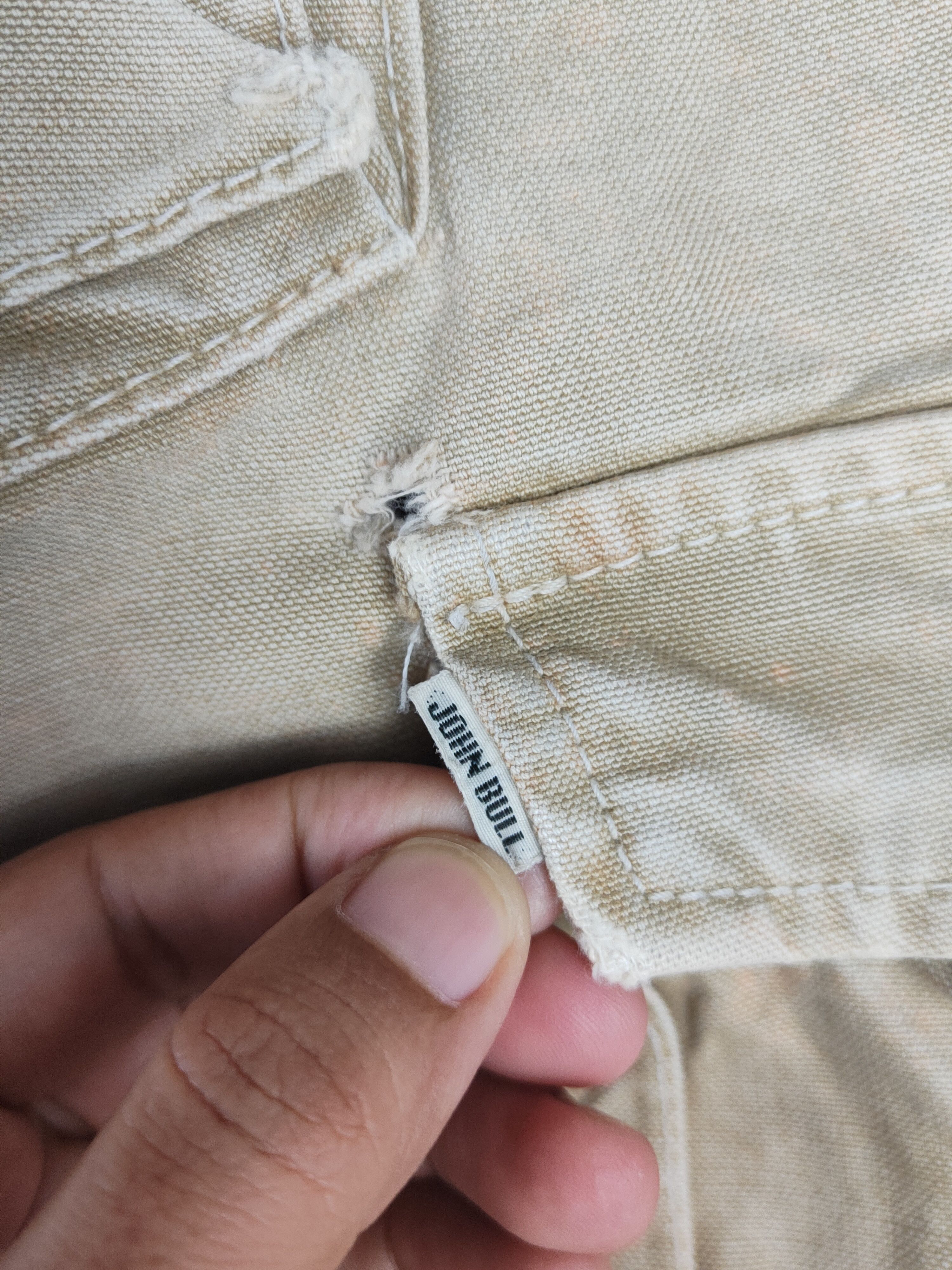 Johnbull DL Johnbull Beige Multipocket Casual Pants #46-242T Size US 34 / EU 50 - 10 Thumbnail