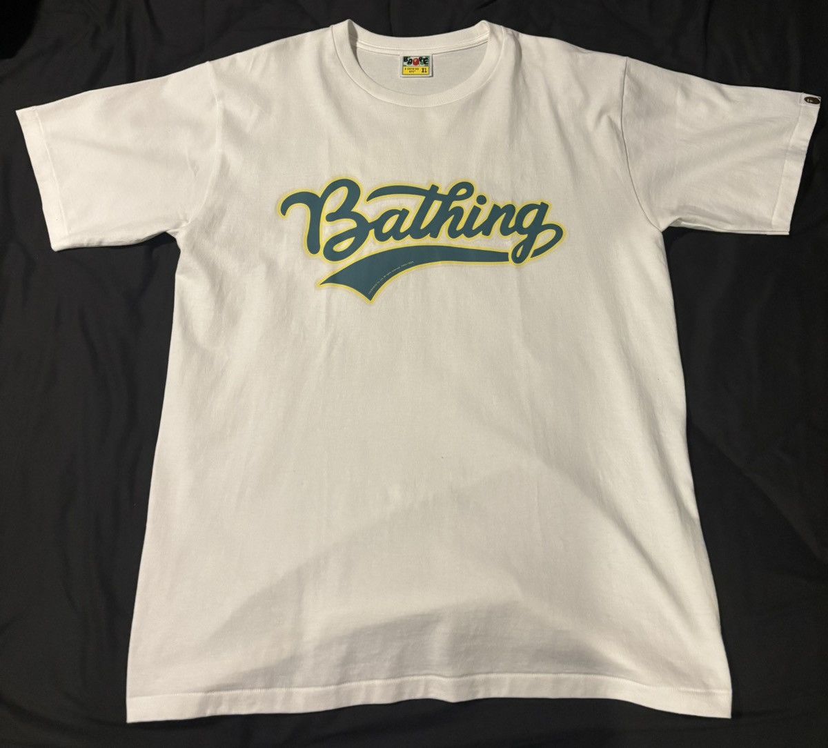 Bape BAPE Varsity Baseball Logo Tee Size US XL / EU 56 / 4 - 1 Thumbnail