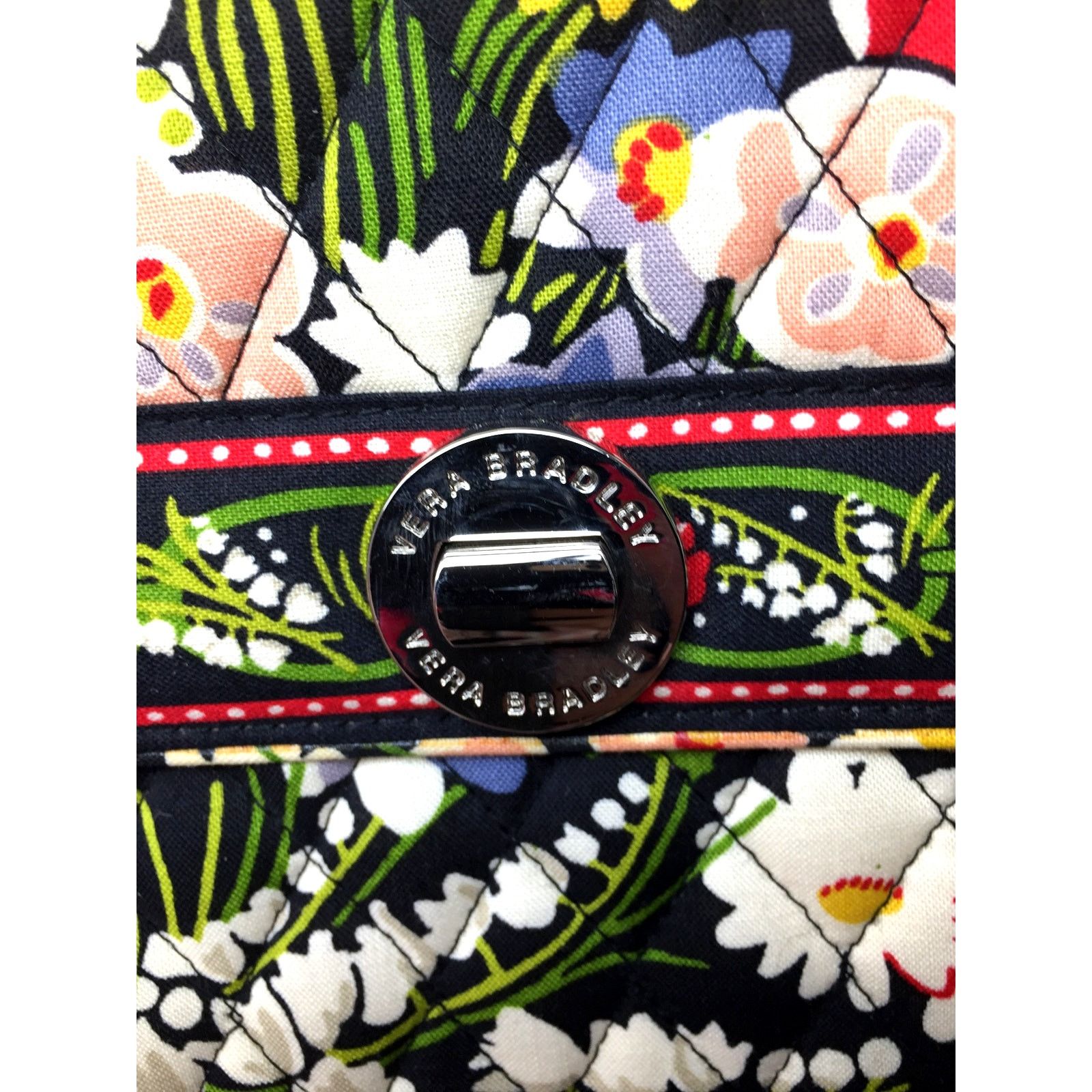 Vera Bradley Vera Bradley Floral Mini-Briefcase Crossbody Handbag Size ONE SIZE - 3 Thumbnail