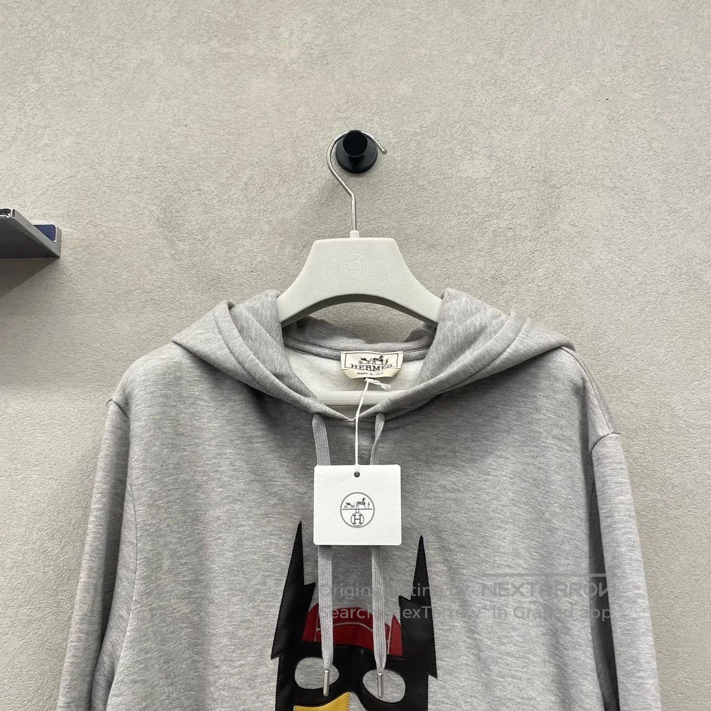 Hermes Hermes Horse Head Print Light Gray Hoodie. Size US M / EU 48-50 / 2 - 4 Thumbnail