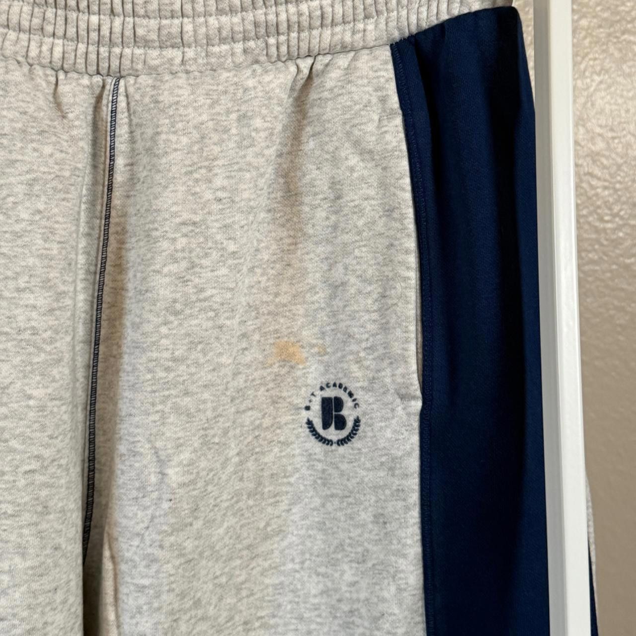 Designer grey and blue BO + TEE sweat pants Size 32" / US 10 / IT 46 - 6 Thumbnail