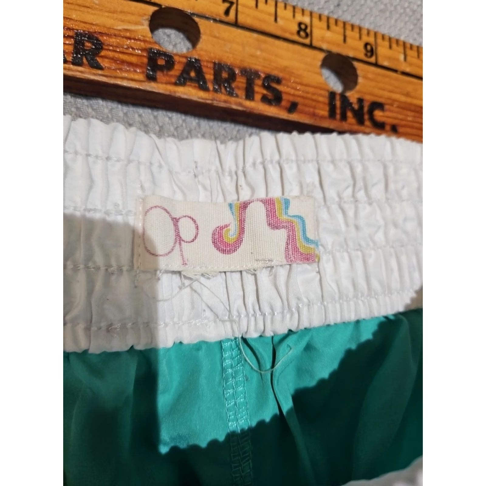 Ocean Pacific OP Ocean Pacific Short Womens Small Green Teal Pull On Active Casual Pant Size 28" / US 6 / IT 42 - 6 Thumbnail
