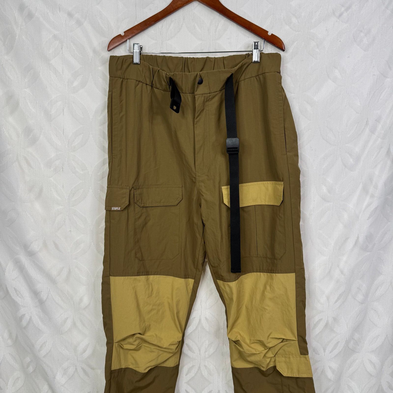 Staple Staple Men's Tech Cargo Pants Khaki Size XL NWT Size US 41 - 4 Thumbnail